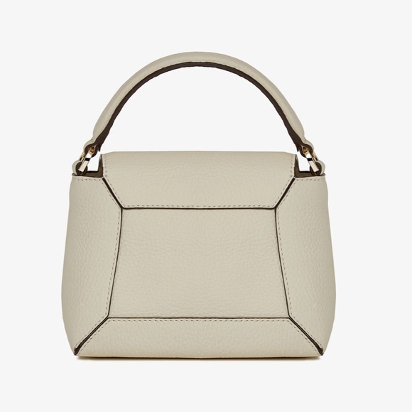 SOLD NWT Strathberry Nano Mosaic Bag Cream Vanilla Leather seen Kate Middleton - Picture 3 of 11